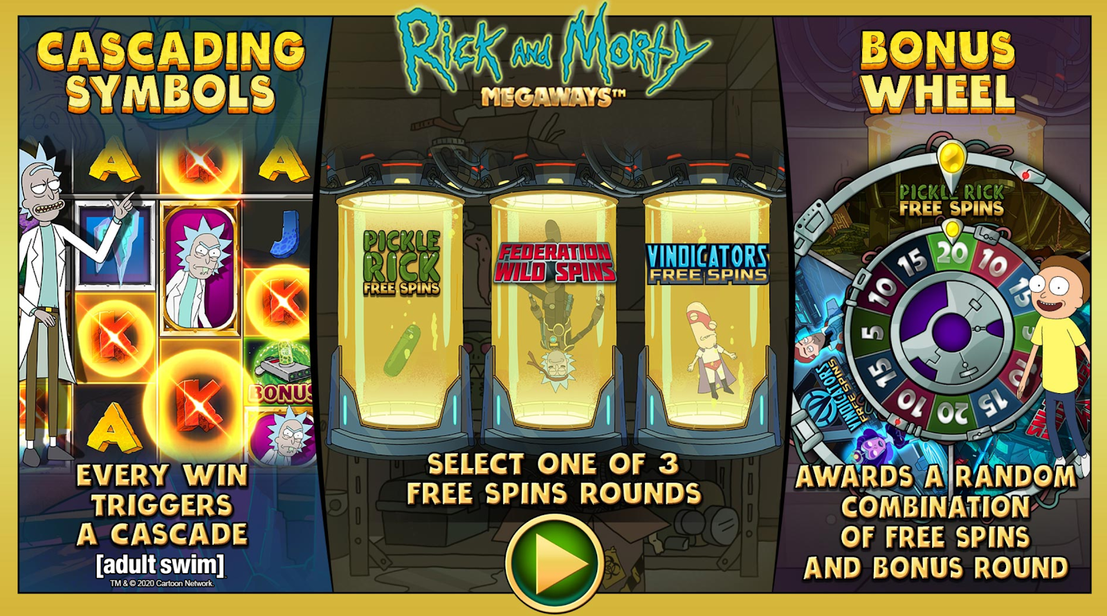 Rick and Morty Megaways is one of the best slot games you can play at Grosvenor Casinos 