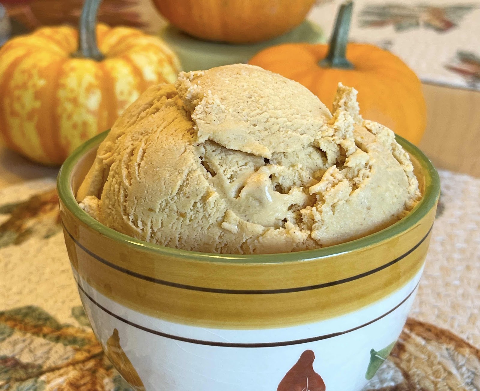 Keto Pumpkin Ice Cream