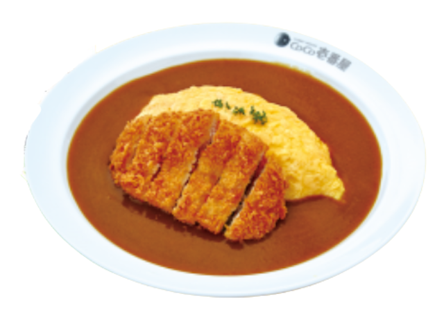 เมนู Pork Cutlet Omelet Curry ข้าวแกงกะหรี่หน้าไข่หมูทอด