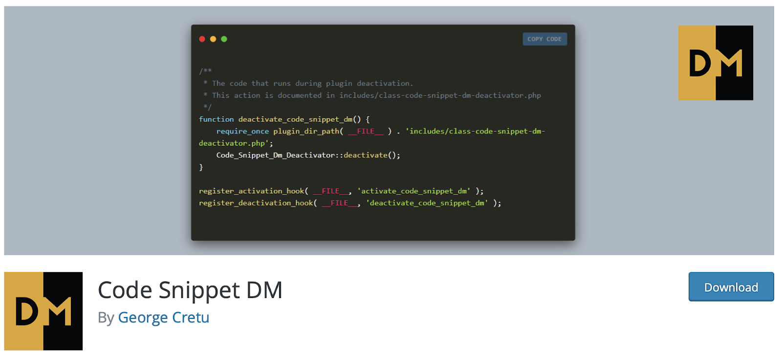 code-snippet-dm-wordpress-plugin.jpg