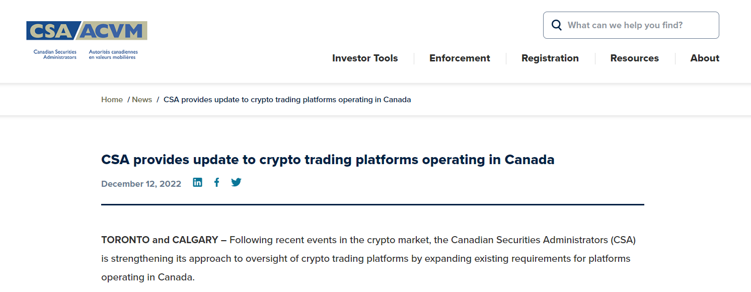 Canadian Crypto Authority Outlaws Margin Trading After FTX 1