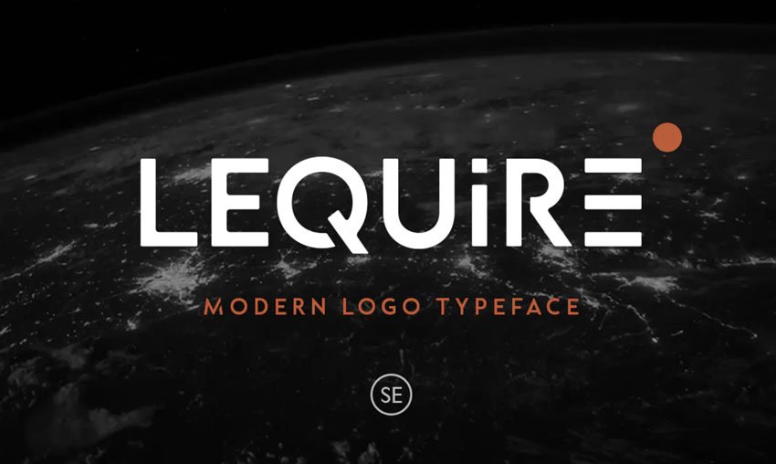 Lequire Modern Logo Typeface