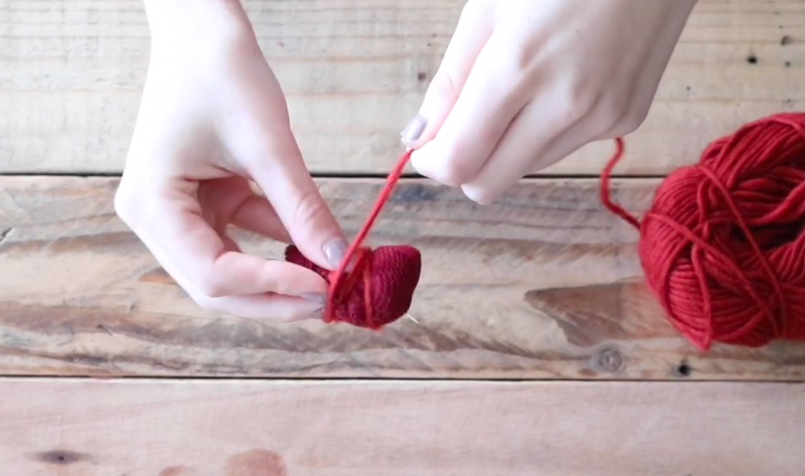Fabriquer une boule de séchage en laine