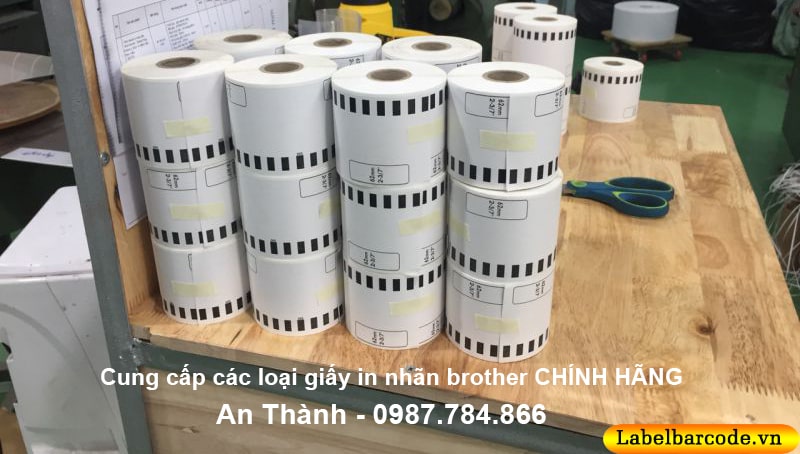 An Thành luôn sẵn hàng giấy in nhãn brother số lượng lớn