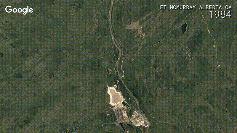 Timelapse-Aufnahme von Ft. McMurray, Alberta, Kanada