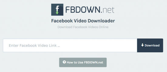 The easiest way to download video from Facebook