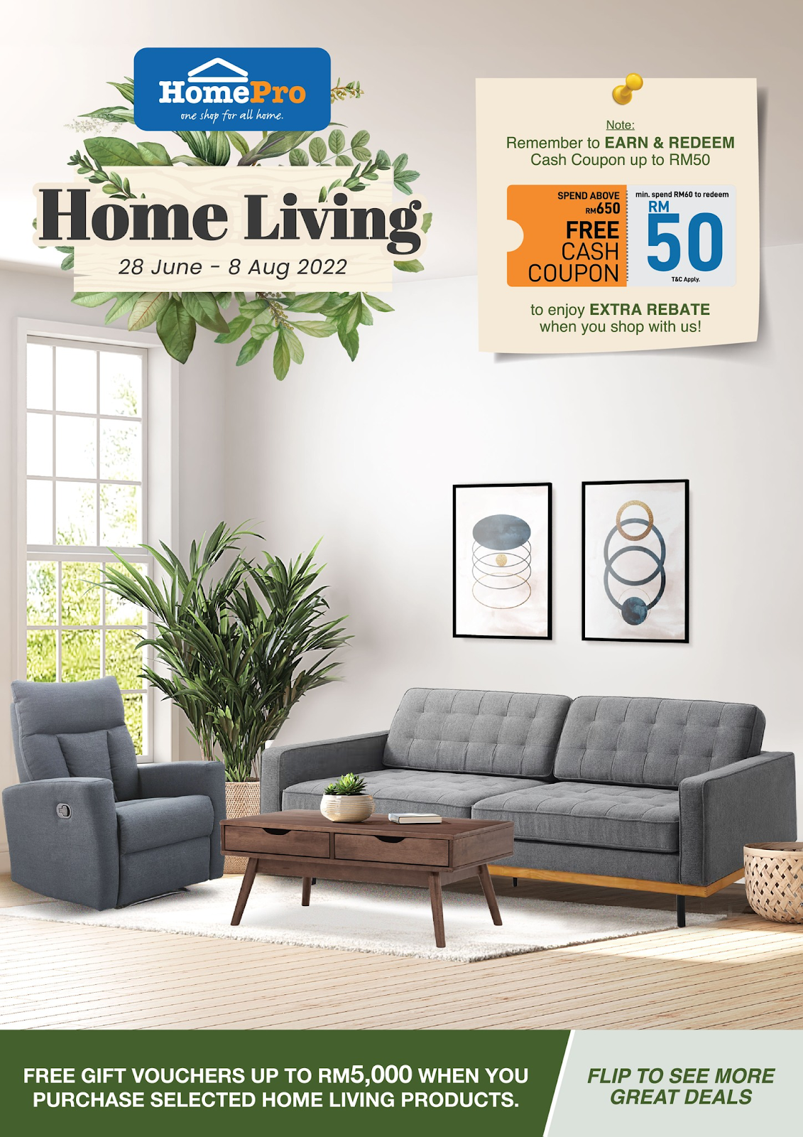 HomePro Home Living Sale