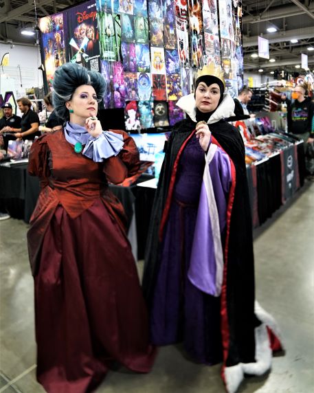 FanX Cosplay: Disney villains cosplay on the exhibitor floor at FanX 2022