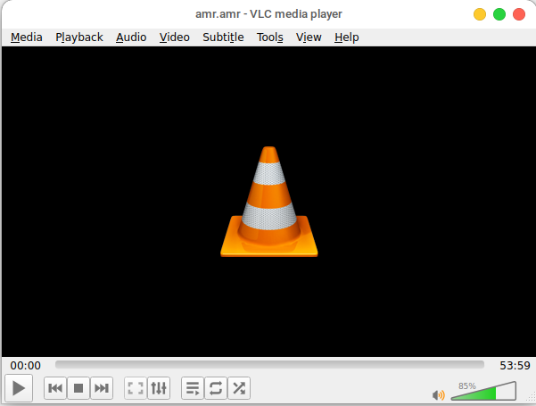 play amr audio files on ubuntu
