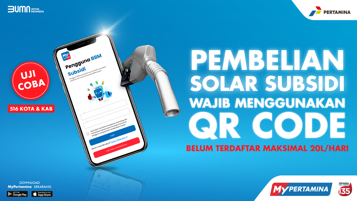 Cara Mendapatkan Barcode Pertamina untuk BBM Subsidi - Setir Kanan