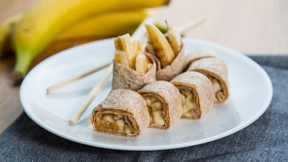 Peanut Butter And Banana "Sushi" | Bodybuilding.com