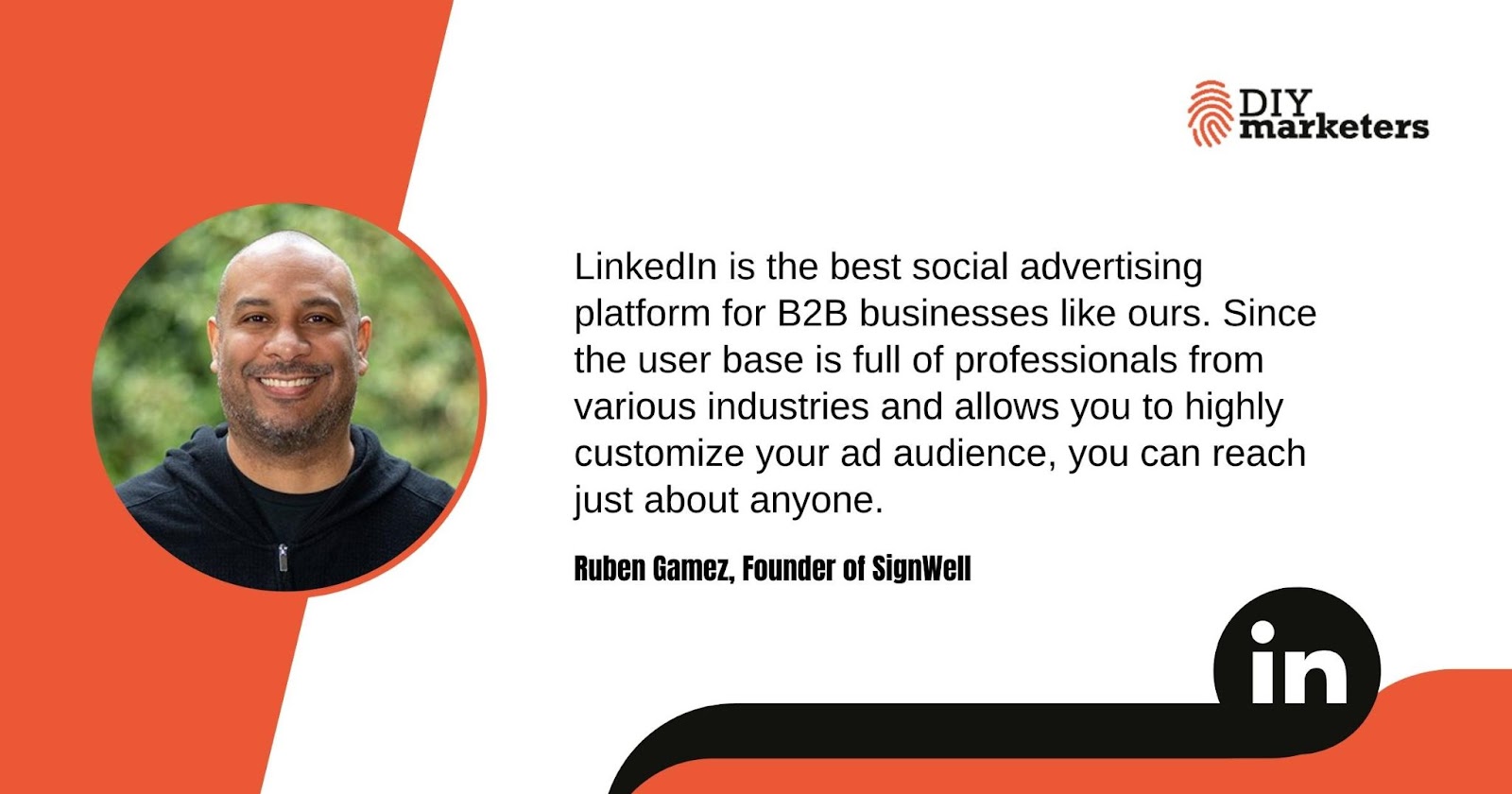 Ruben Gamez - benefits of linkedin ads