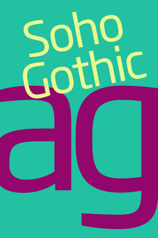 Soho Gothic FlipFont apk