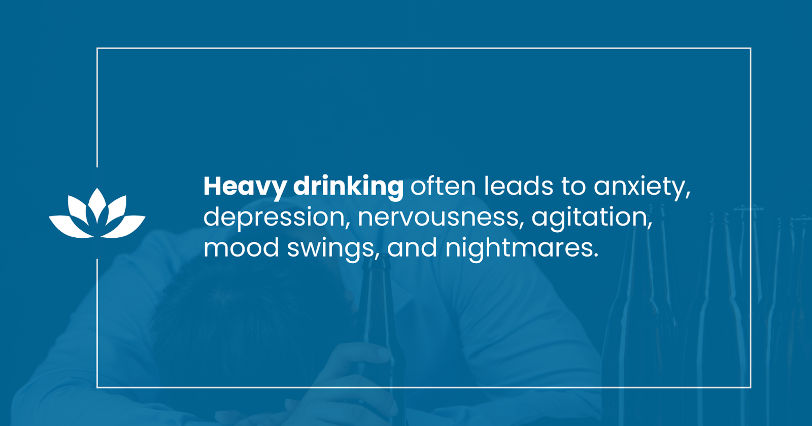 heavy drinking often leads to anxiety depression and nightmares alcohol rehab drug rehab 