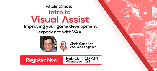 intro to visual assist webinar improve game development experience VAX