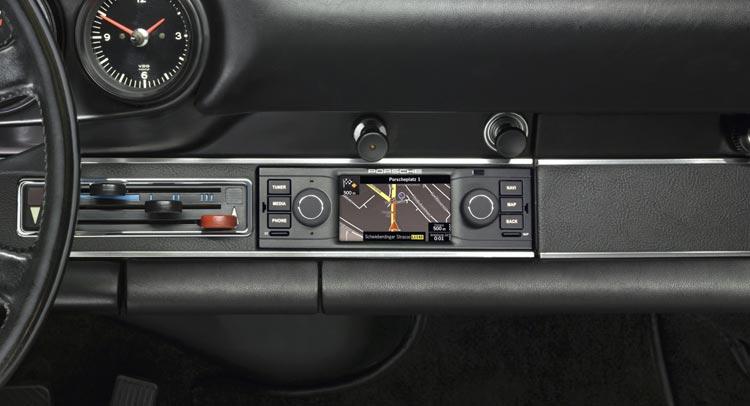 Porsche Classic Releases Vintage Looking Navigation Radio for Old 911s |  Carscoops