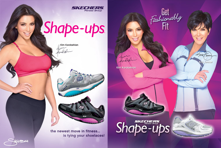 kim kardashian skechers contract