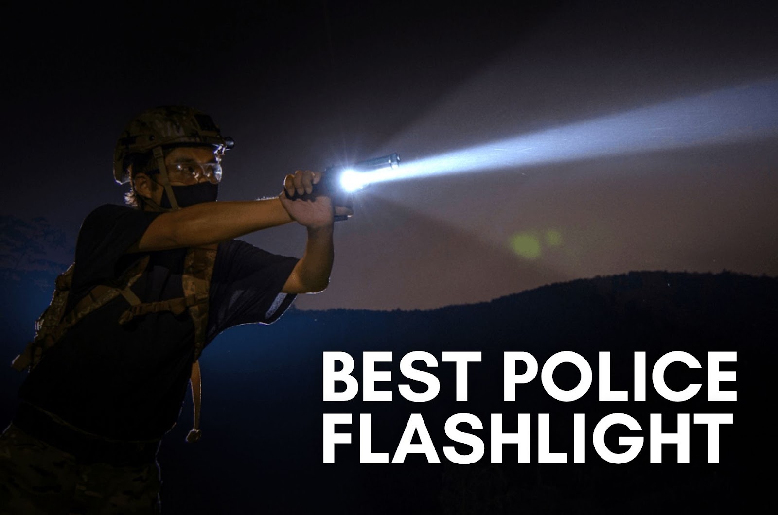 best police flashlight