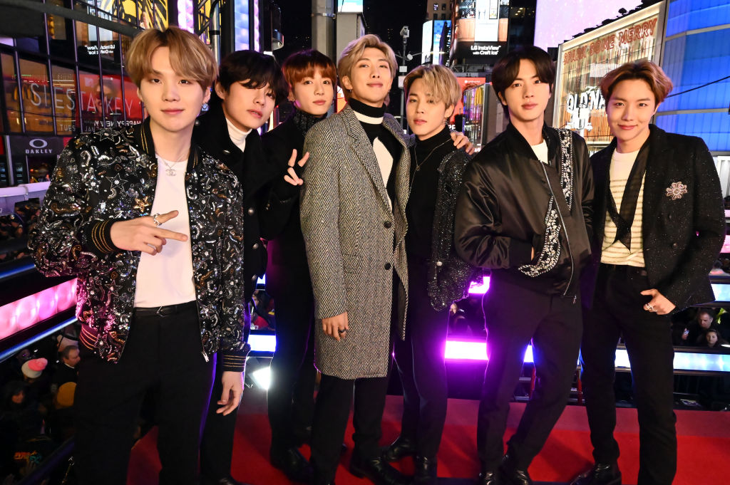 BTS attend Dick Clark's New Year's Rockin' Eve With Ryan Seacrest 2020  