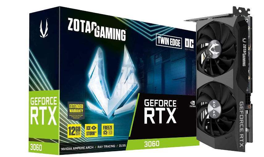 Zotac Gaming Geforce Rtx 3060 Twin Edge OC