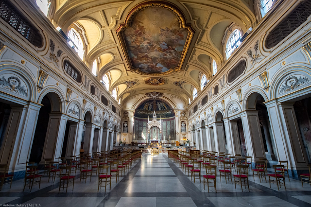 Viếng Vương cung thánh đường Thánh Cecilia ở Trastevere, được xây bên trên nhà của vị tử đạo