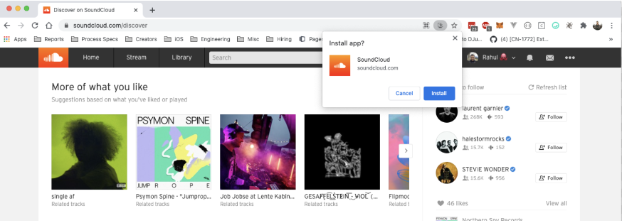 Installing SoundCloud Desktop Player on Mac