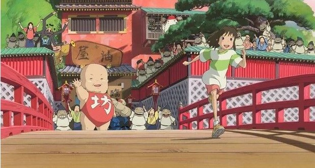 Shima Onsen in the anime