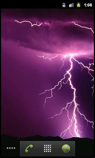 Thunder and Lightning Bolt LWP apk