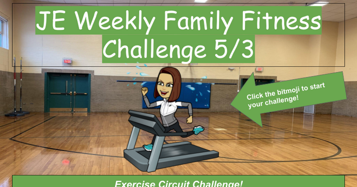JE Weekly Family Fitness 5/3