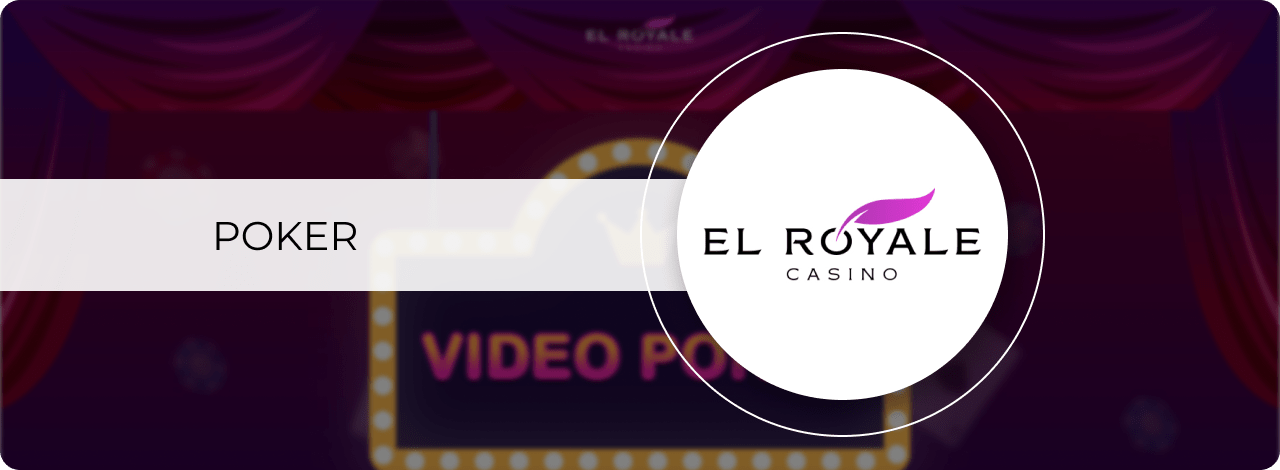 Bovada Poker Alternative #2 - El Royale Casino