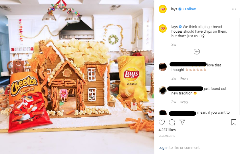 Holiday post 2019 - Lays waffers