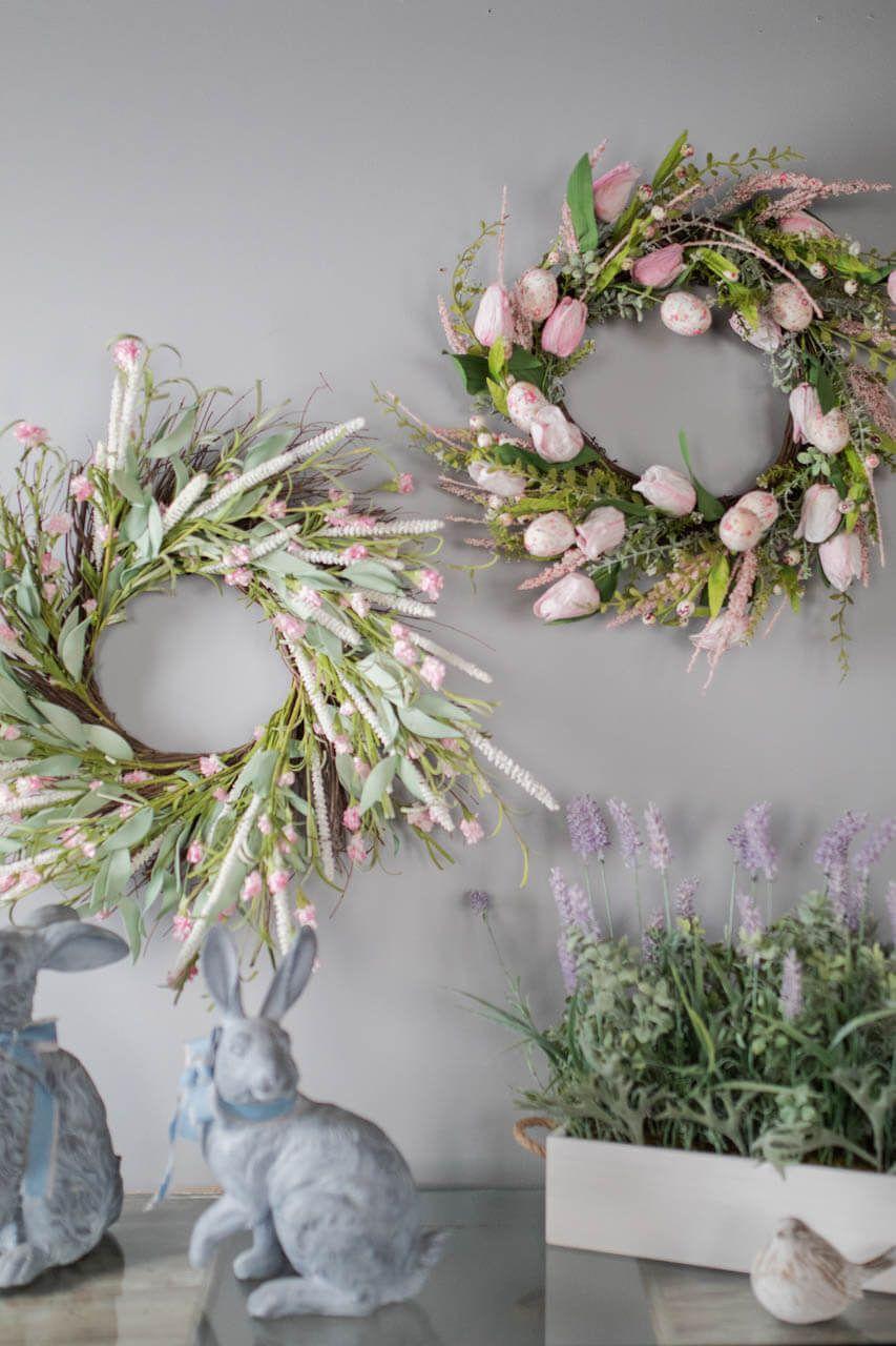 Spring Wreathes for Easter and More
