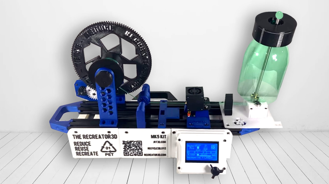 The Recreator 3D - Make Recycled PET#1 3D Filament | Hackaday.io
