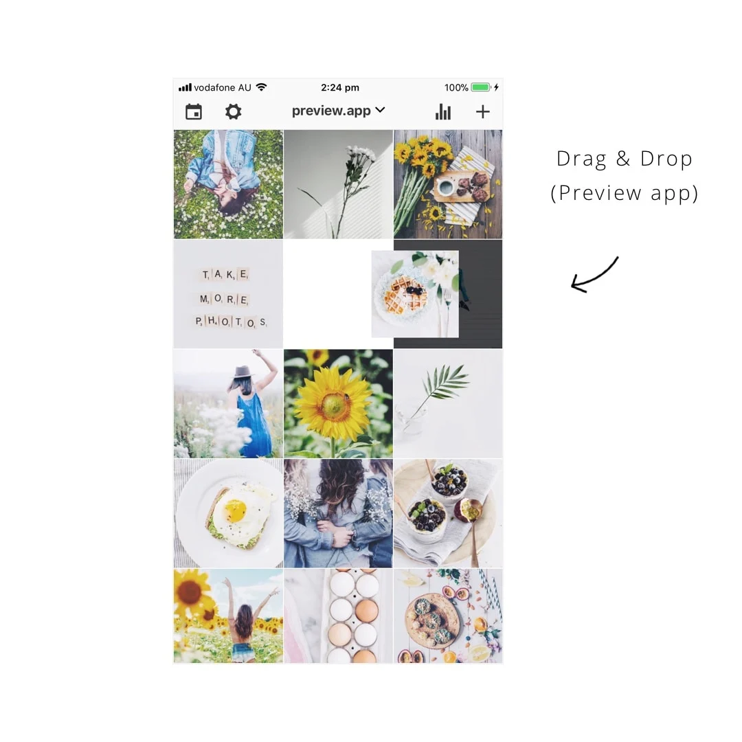 How to Rearrange Photos on Instagram After Posting?