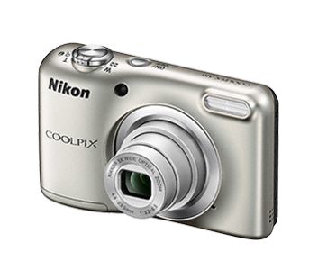 Фотоаппарат NIKON Coolpix A10 Silver (VNA981E1)