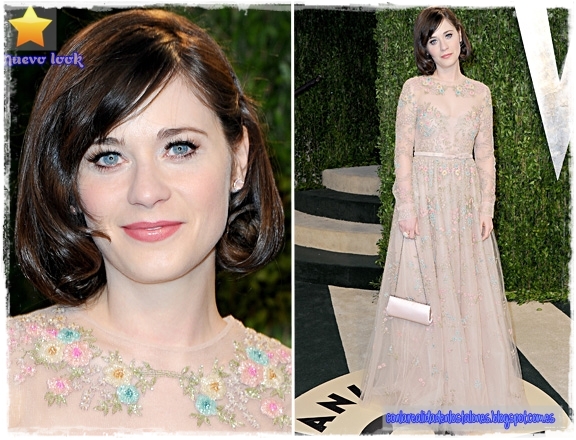 Oscar 2013 - Vanity Fair - Zooey Deschanel - Valentino