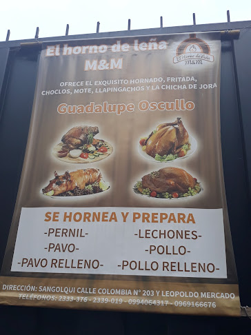 Opiniones de El Horno de Leña M&M en Sangolqui - Restaurante