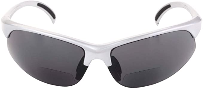 "The Wind Breaker" Sport Wrap Polarized Bifocal Sunglasses for Men and Women