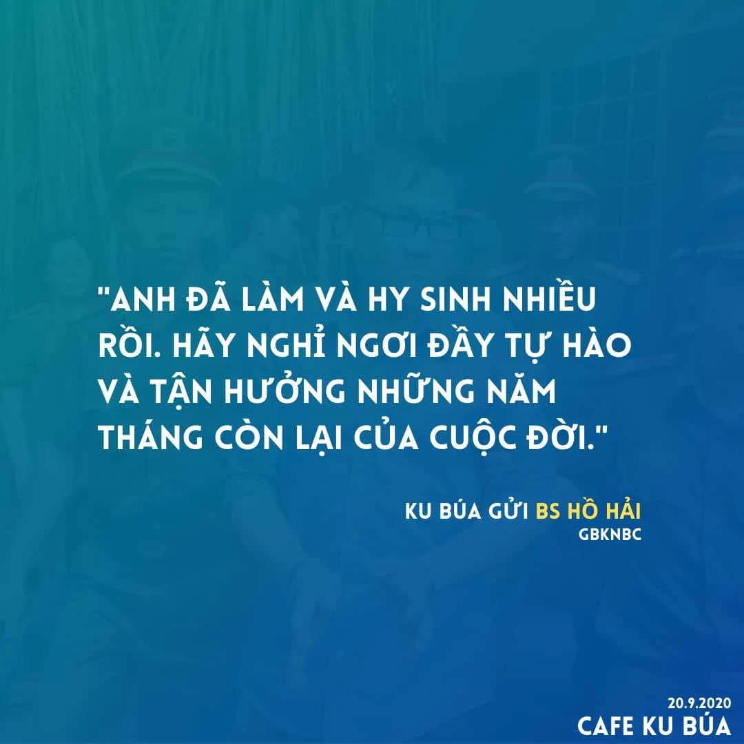 KU BÚA GỬI HỒ HẢI - HÃY NGHỈ NGƠI ĐẦY TỰ HÀO