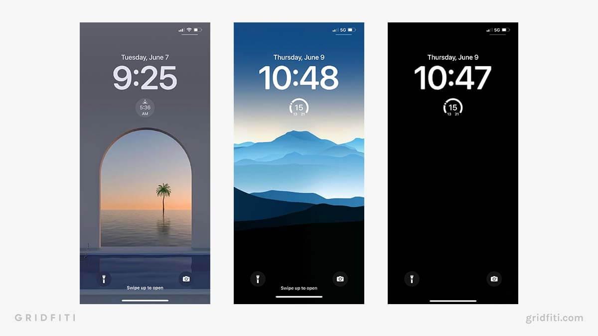 25+ Ideas Aesthetic para personalizar la pantalla de bloqueo de iOS 16 -  veveo | Donde la creatividad se une a la cultura
