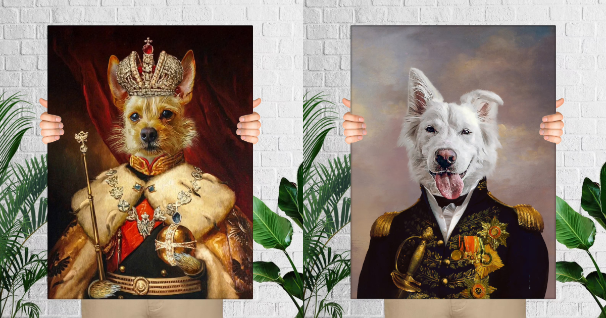 royal dog gift leo