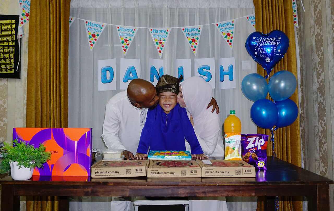 birthday Muhammad Danish Shafiq 2020 7 years PKP