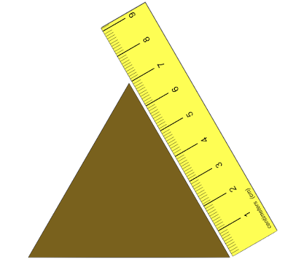 *Remember that an equilateral triangle has 3 sides and angles of equal measures.