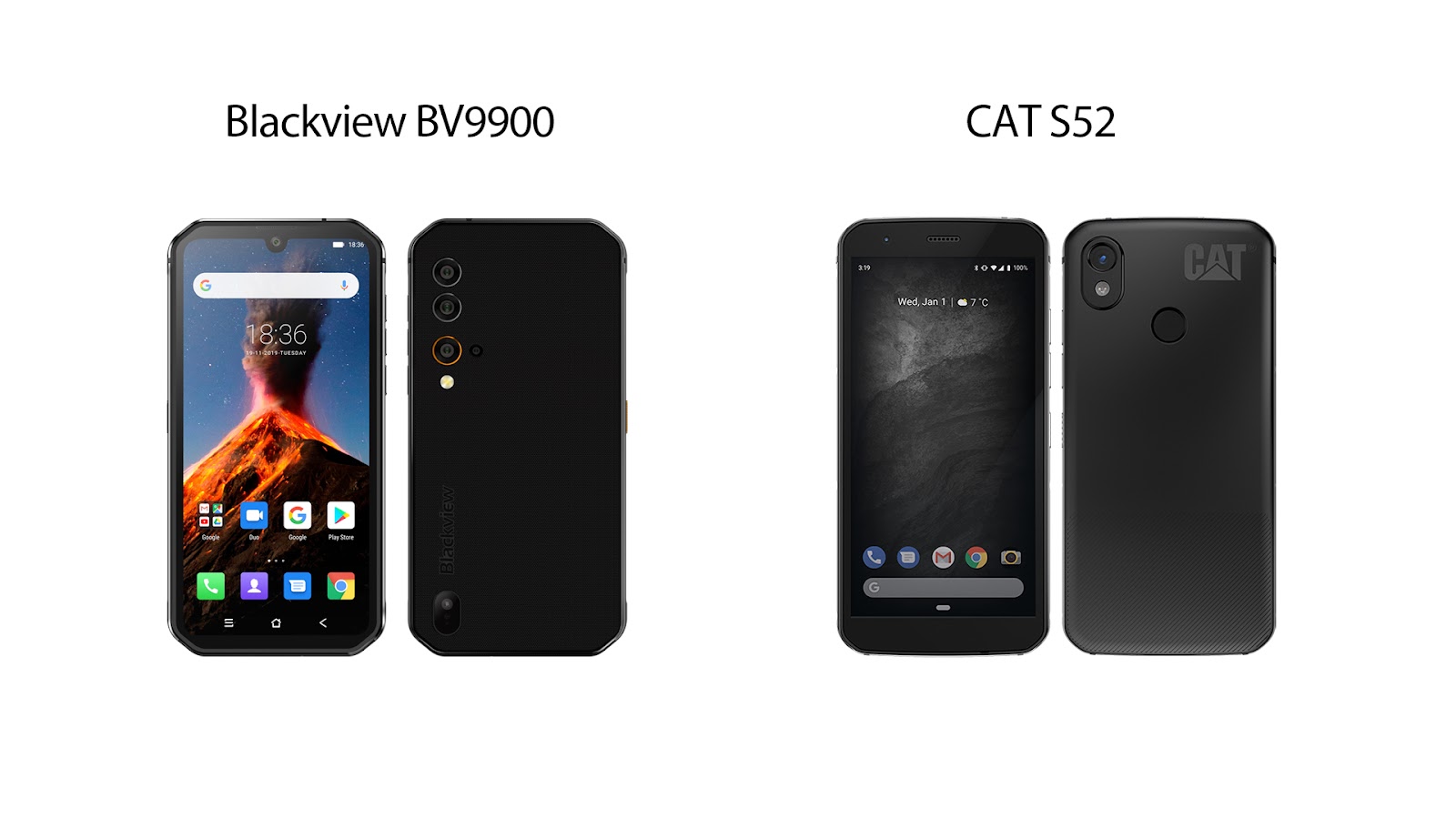 samsung xcover pro vs cat s52