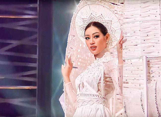 Miss Universe 2021: Khánh Vân với cú xoay ấn tượng ở phần thi trang phục  dân tộc | VTV.VN