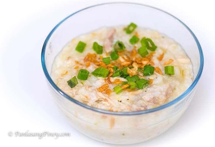 Filipino Lugaw Variants - Chicken Congee Recipe