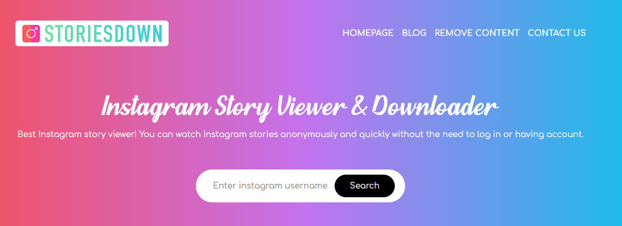 Instagram Story Viewer Storiesdown