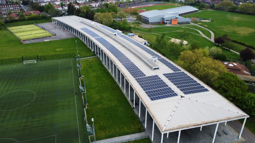 Brent Pure Energy array at Capital City Academy