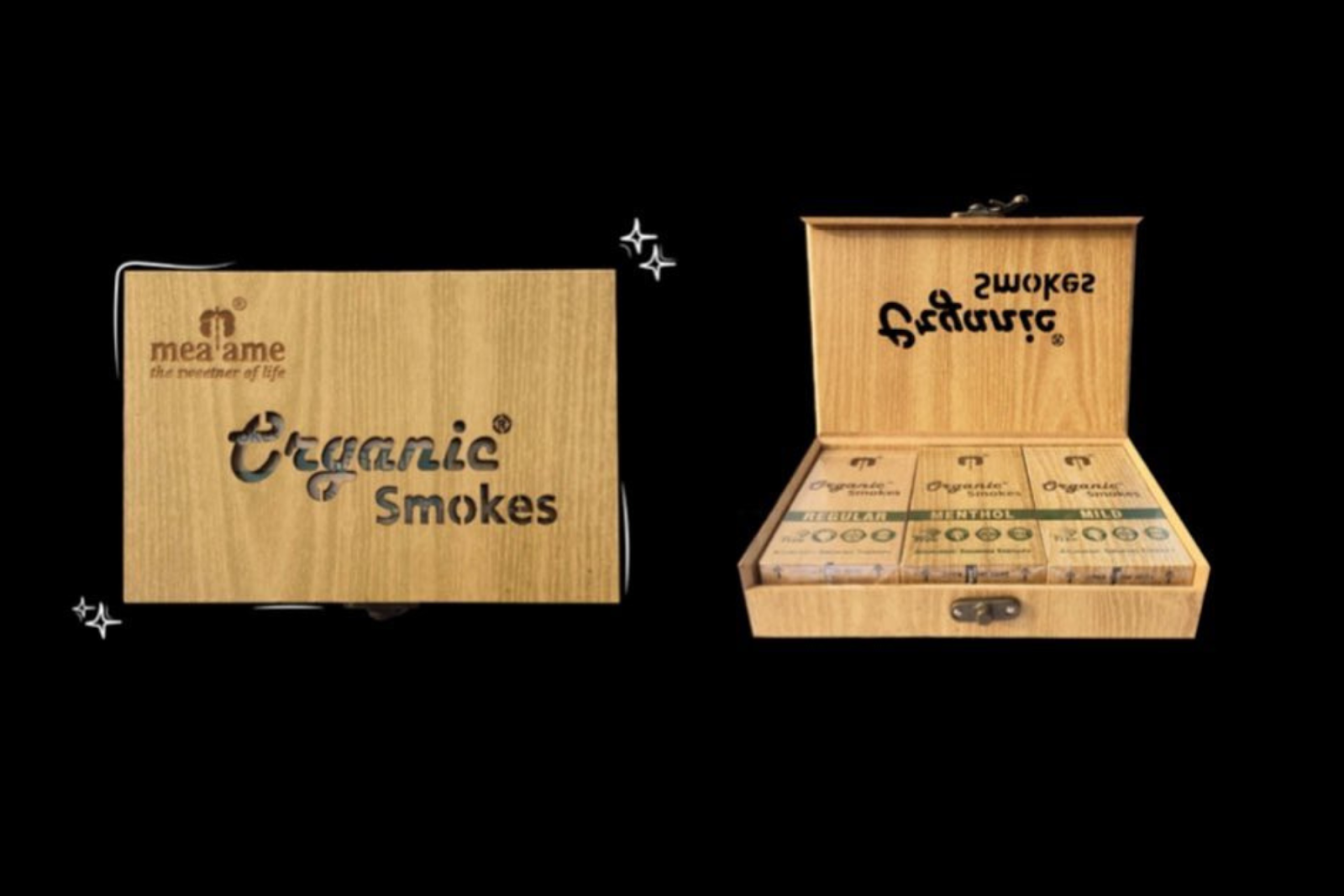 Organic smokes mild
herbal cigarettes