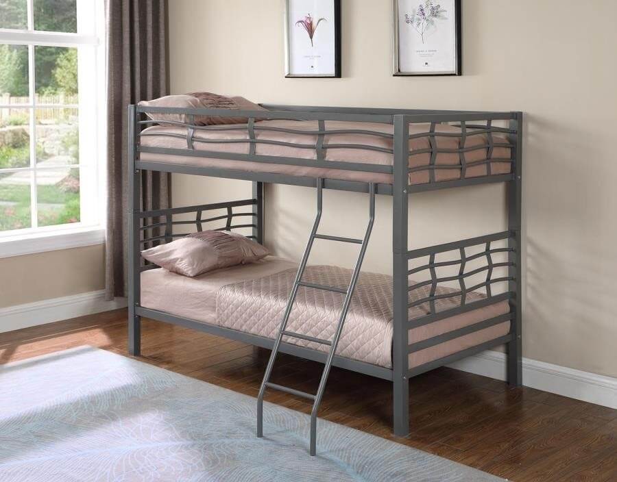 Mẫu giường sắt 2 tầng được sử dụng phổ biến